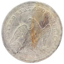 1843 O SEATED LIBERTY SILVER US DOLLAR COIN