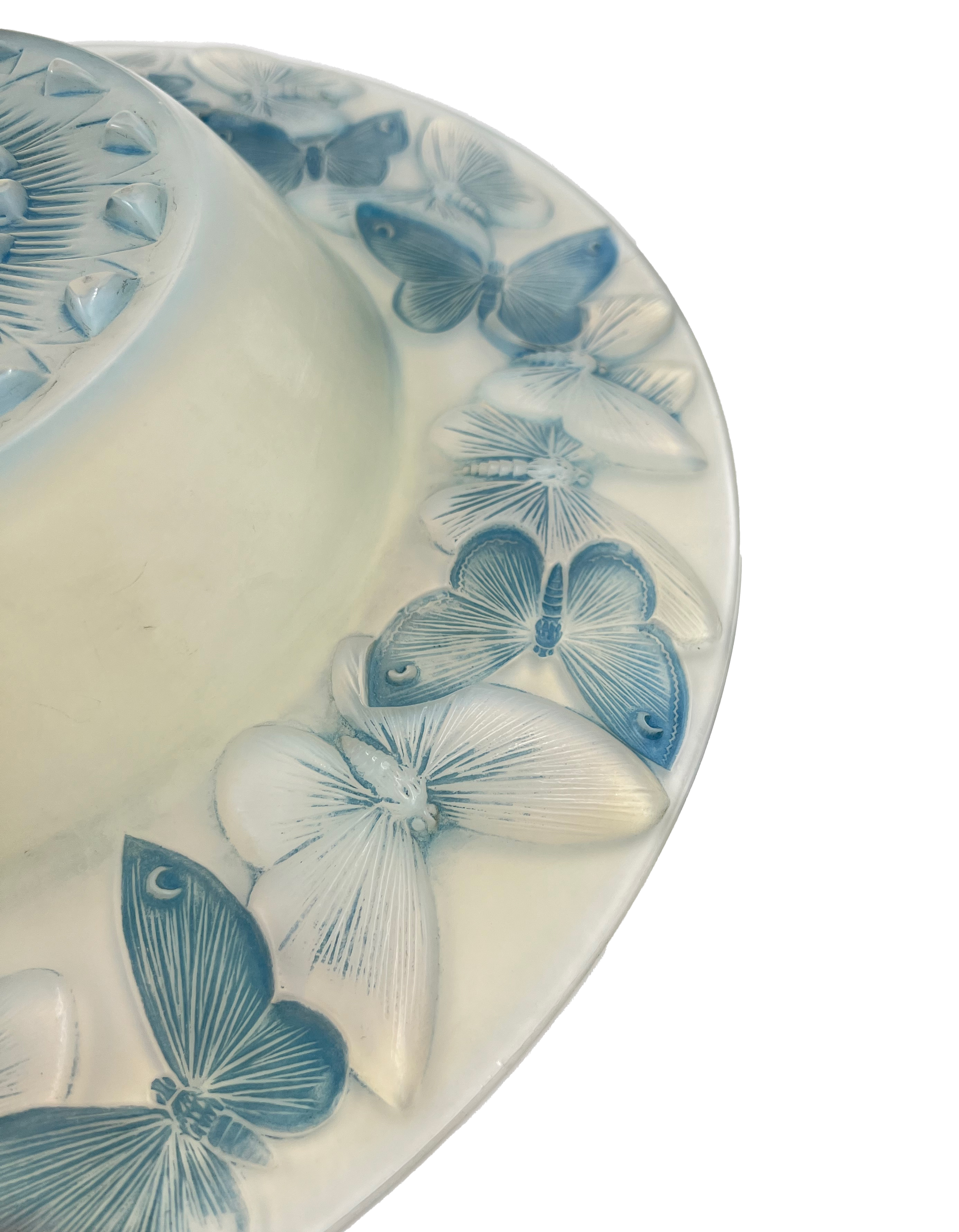 RENE LALIQUE PHALENES BOWL, 1929 DESIGN - Image 4 of 4