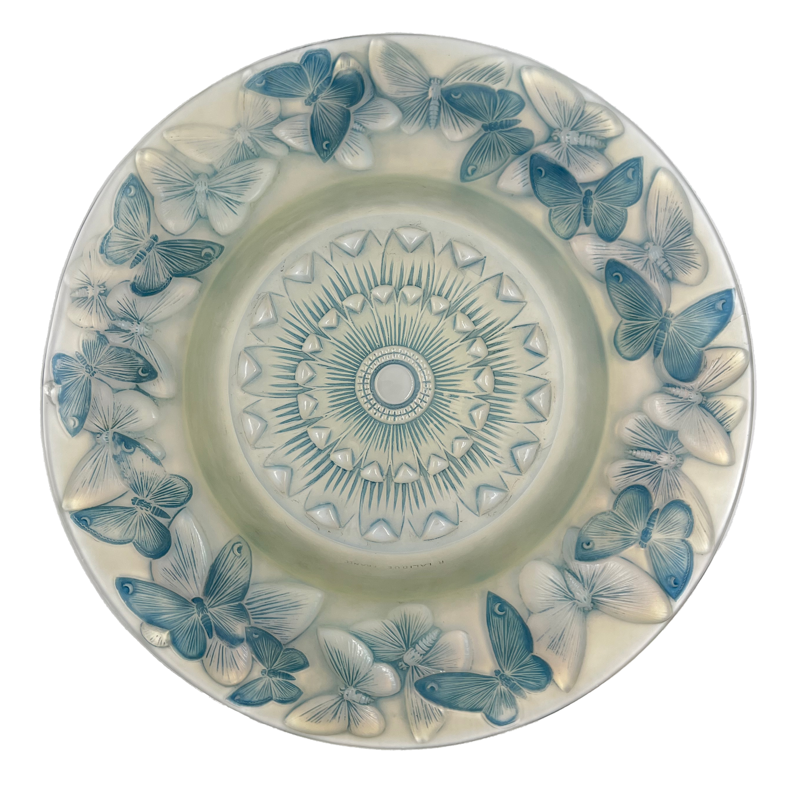 RENE LALIQUE PHALENES BOWL, 1929 DESIGN - Image 2 of 4