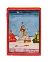 A 19TH CENTURY INDIAN MINIATURE DEPICTING IMAM ALI, AL HASAN AND AL HUSAIN