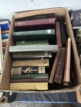 Box of mixed books on various subjects