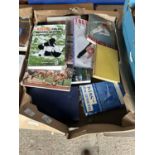 Box of mixed sporting interest books (378B)