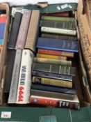 Box of mixed books on various subjects