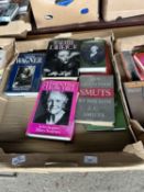 Mixed lot of biographies and autobiographies (76)