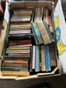 Box of mixed small format novels, approx 30 titles