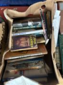 Box of mixed books to include comedy etc (3)