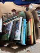 Box of mixed books relating to golf, including rare early titles 1940' - 50's etc (84)