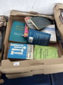 Two trays of mixed books to include subjects such as golf etc