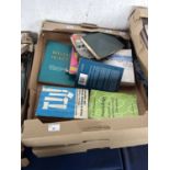 Two trays of mixed books to include subjects such as golf etc