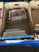 Mixed lot of Habitat magazines, mainly 1970's and 80's plus rare early 80's knitting bound Fashion