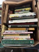 Box of mixed books including gardening reference
