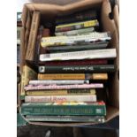 Box of mixed books including gardening reference