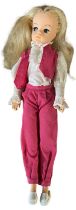 Cocktail Party Boutique Sindy (Pedigree, 1982) In magenta waistcoat and trousers, with white fancy