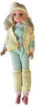 High Energy Reflections Sindy (Pedigree, 1985) In pale green and yellow towelling tracksuit with