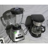 Oster blender and Living coffee maker