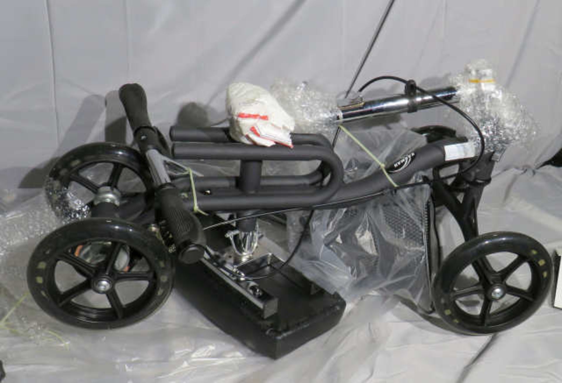 new Karman KW-100 knee walker comes with box