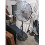 Commercial Electrick 30” dia adjustable height shop fan