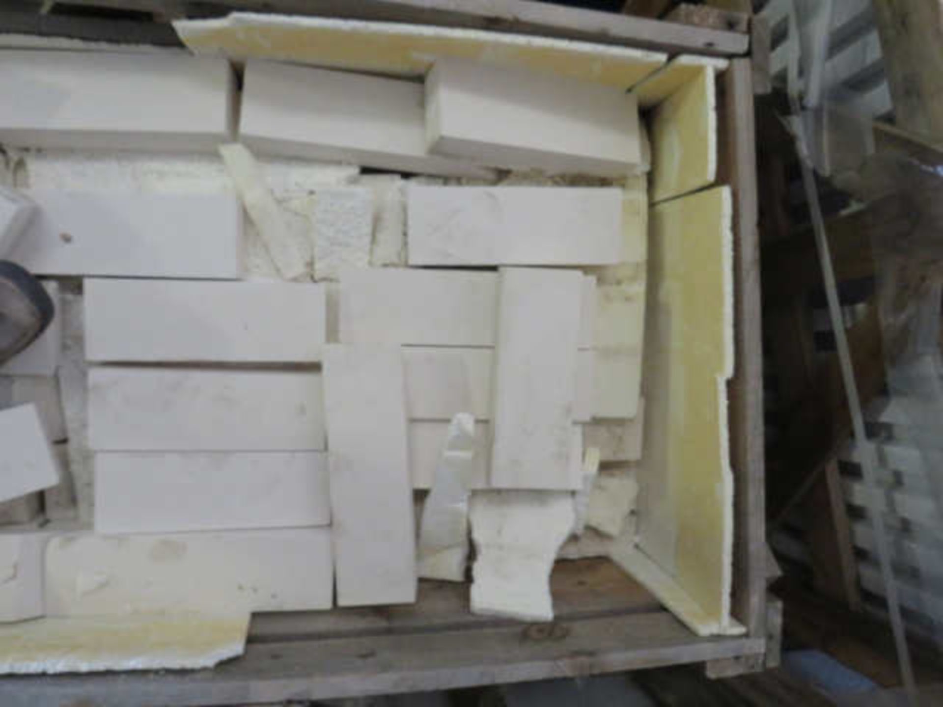 Crate of Limestone bricks, 10"x4"x2" - Image 2 of 4