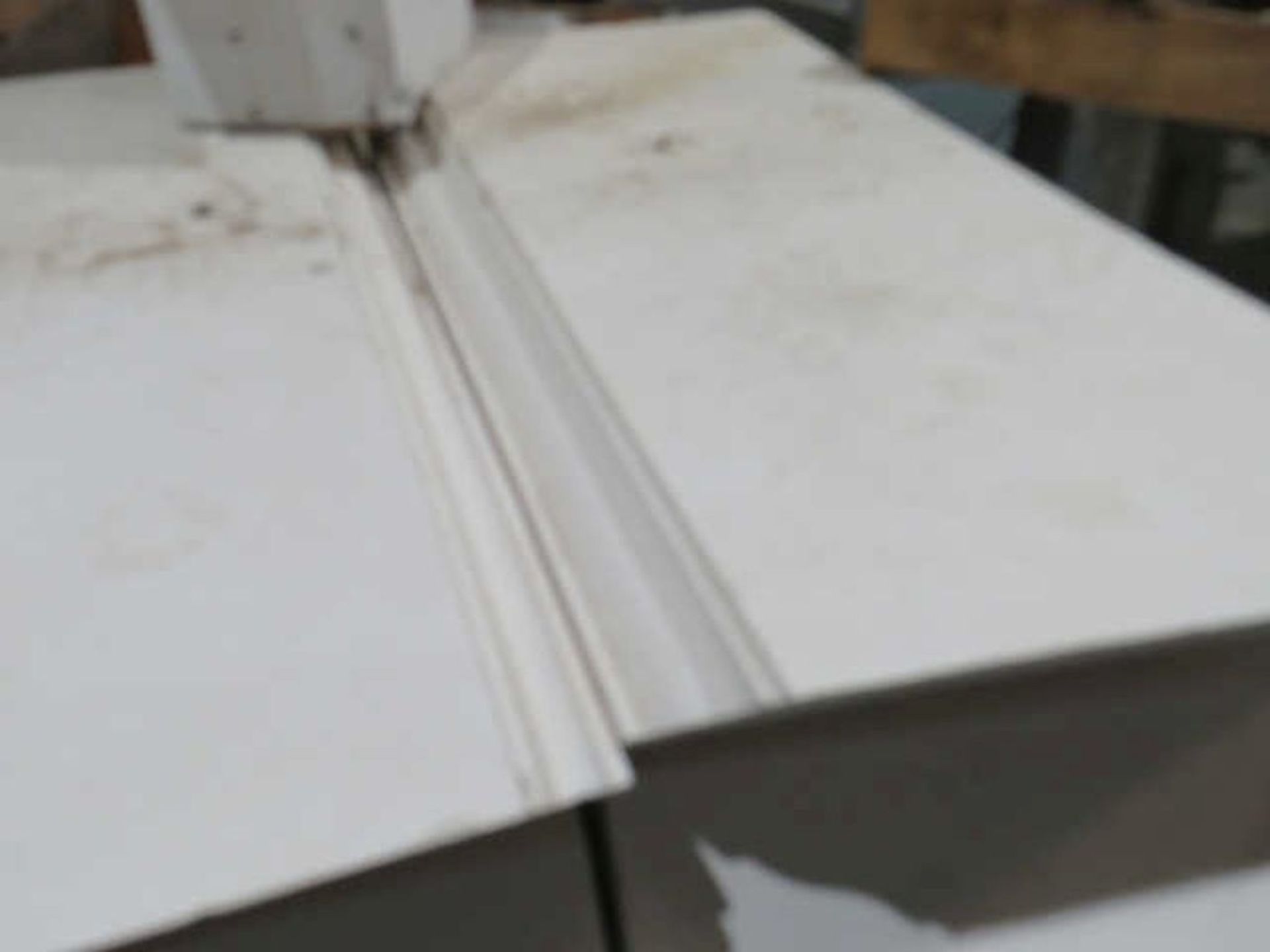 Milled Limestone boxes, 4"thick, 17"h x 48" x 48"
