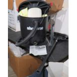 Shop Vac 12 gal 6 hp shop vac (missing 3 casters and cap for the liquid waste drain)