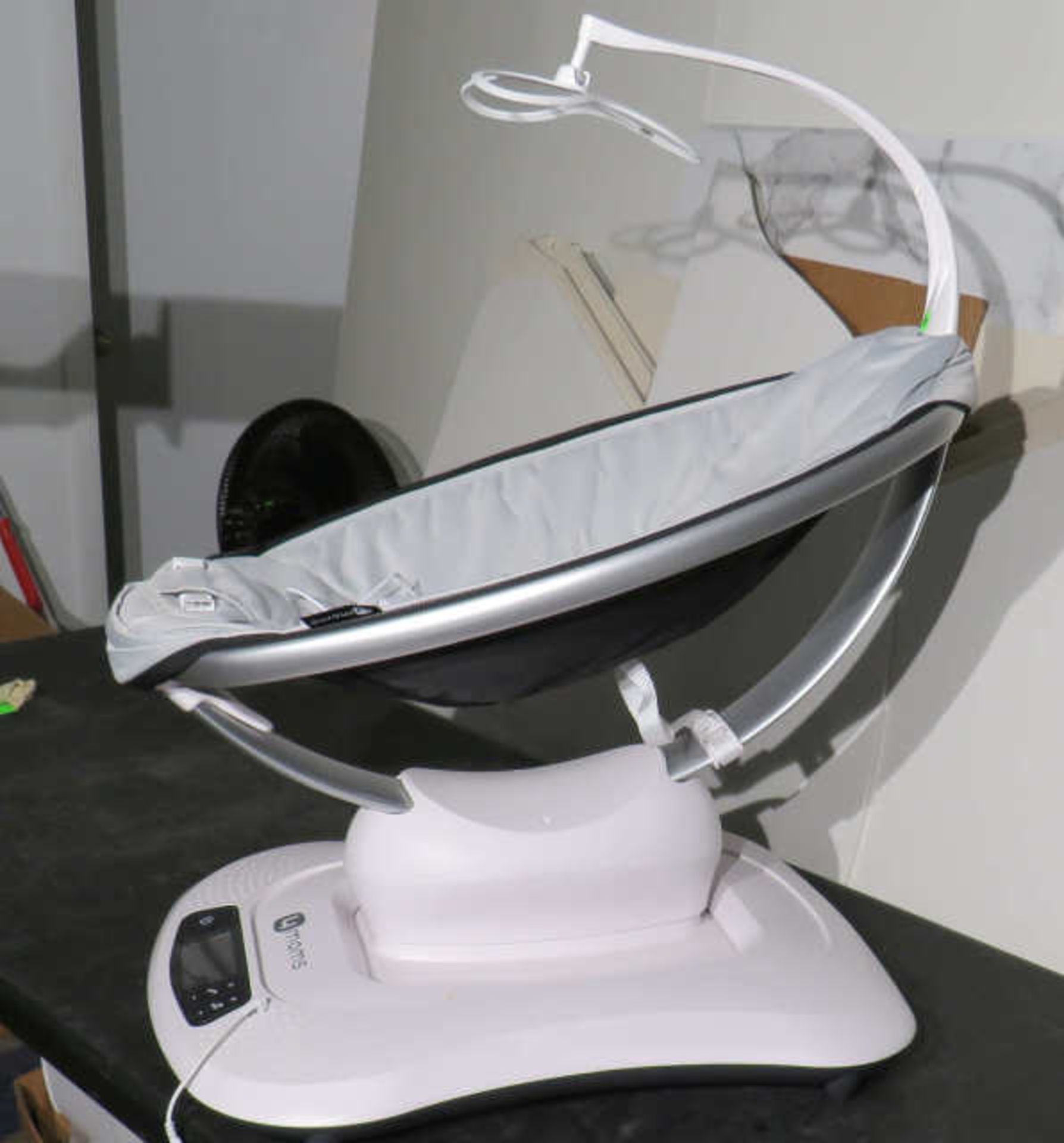 4 Moms rocking baby cradle has music and electric rocks - Image 2 of 2