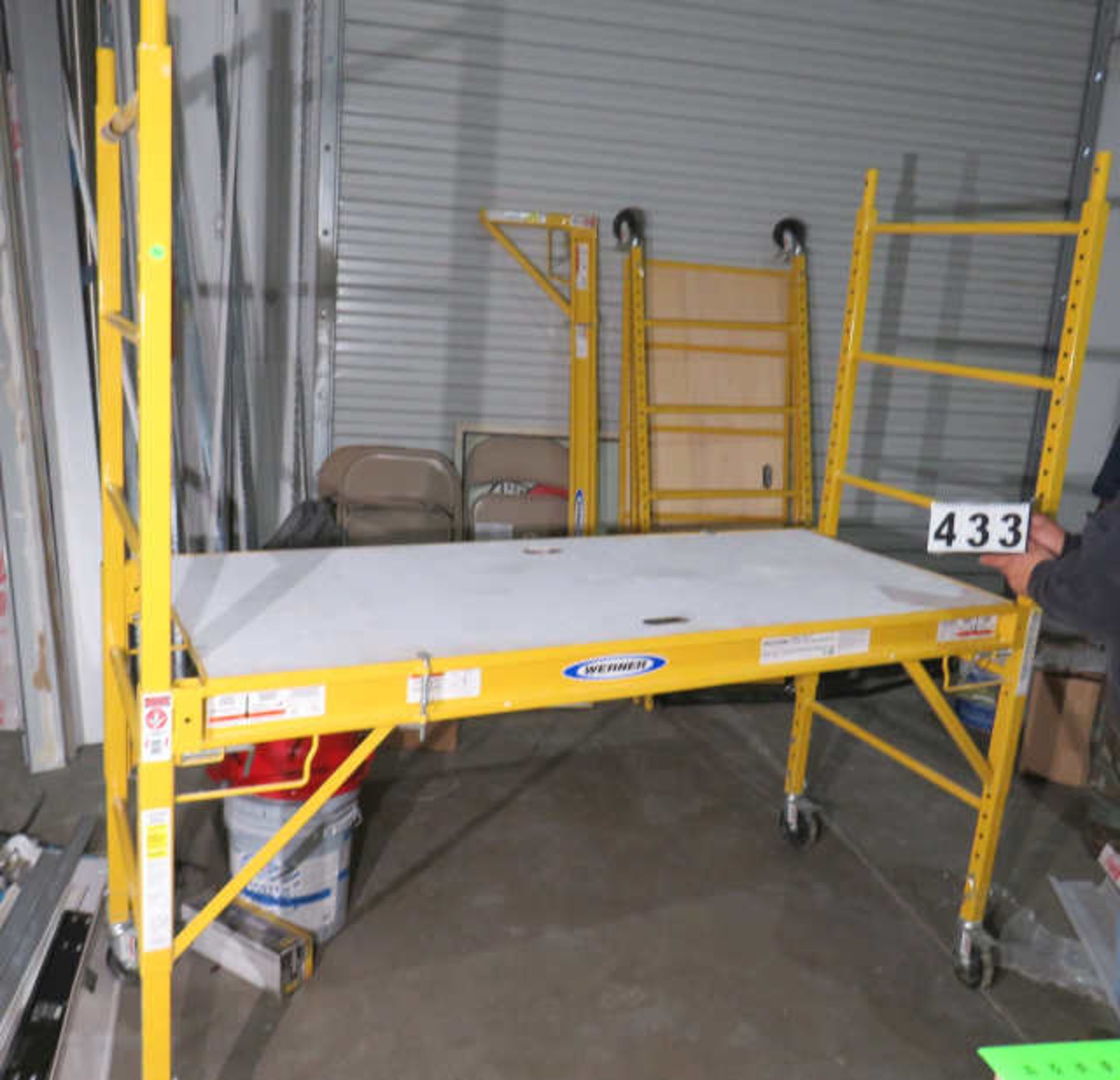 Werner 6' rolling scaffold system Model SRS-72