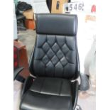 Zuo Modern Contemporary High Back Office chair., Black