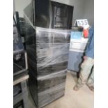 Whirlpool black Refrigerator 2 door, 70”h x 26.5”d x 24”w (not recommended for food storage)