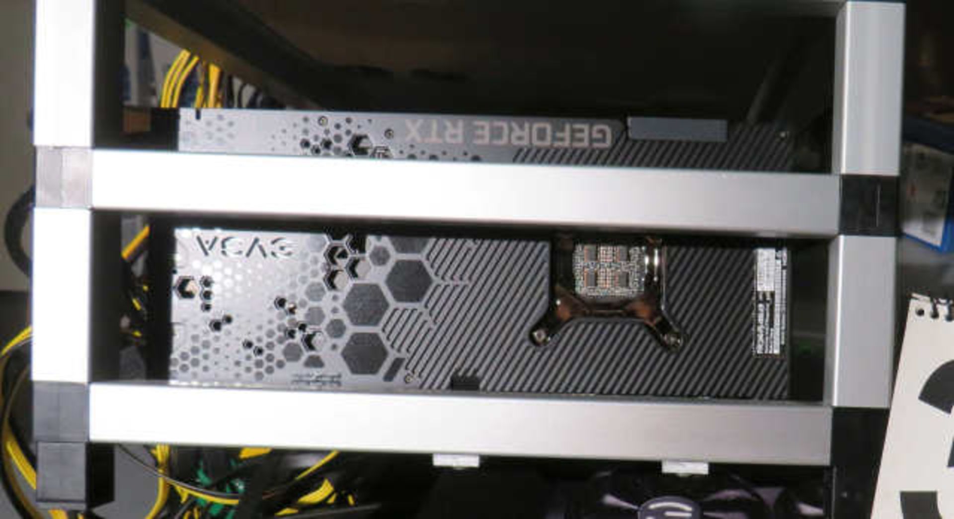 crypto mining rig with 6 Geeforce rtx 3090 graphics cards comes - Image 6 of 10