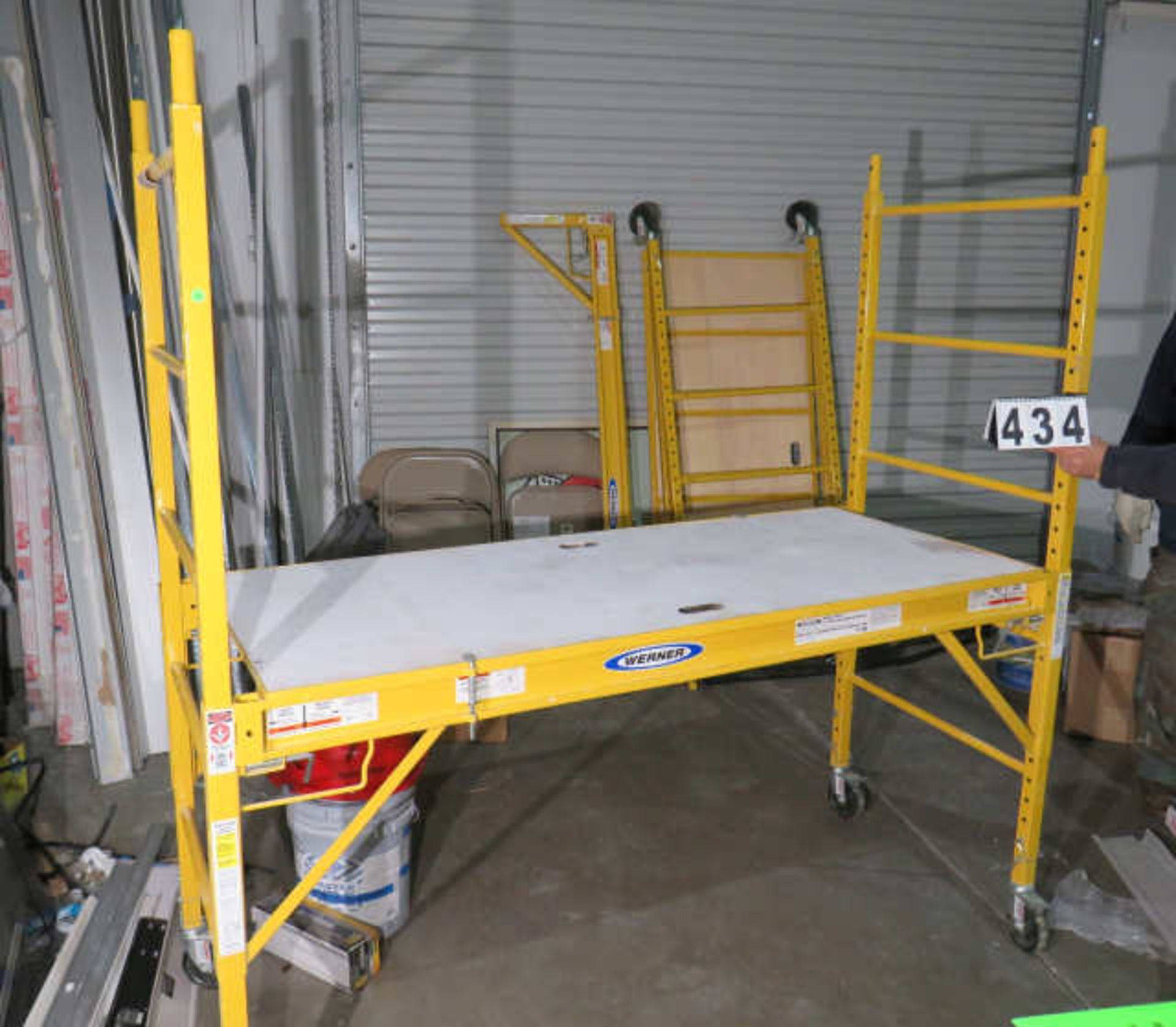 Werner 6' rolling scaffold system Model SRS-73