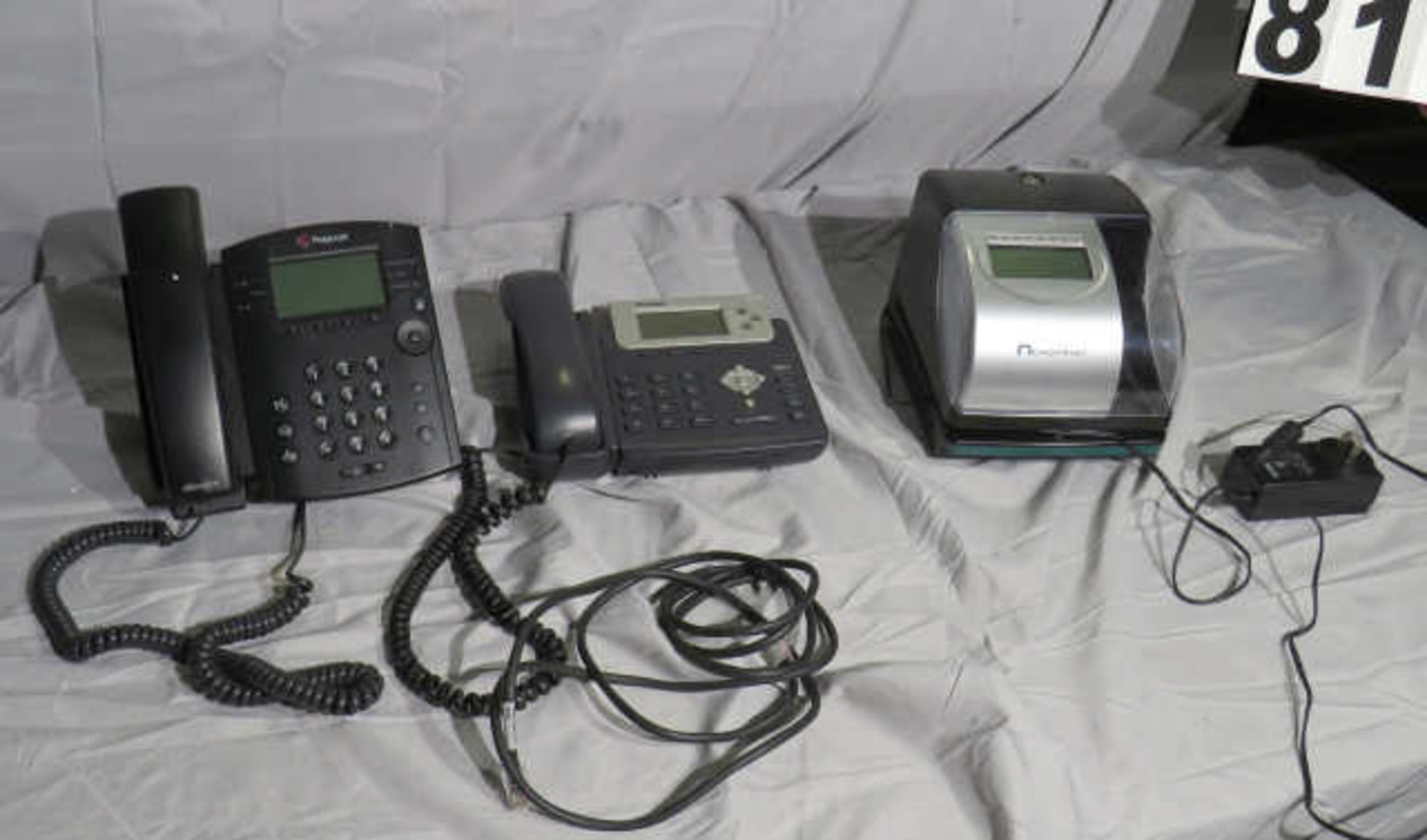 Yealink telephones and acuprint time clock