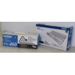 Brother TN-460 toner cartridge and Brother drum unit