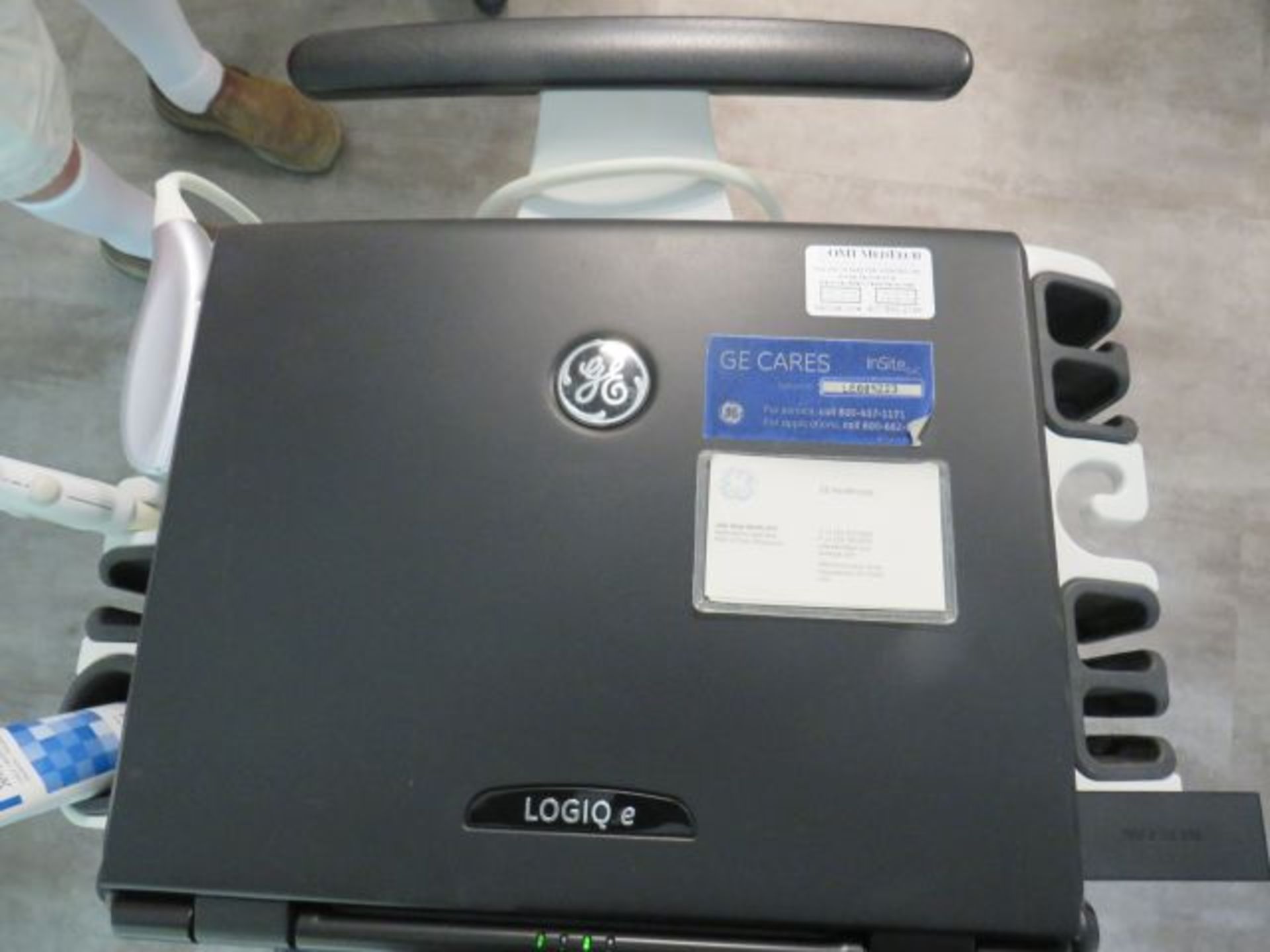 GE LOGIQ e Ultrasound, with L4-12T transducer - Image 4 of 4