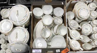 An extensive collection of Royal Worcester Harvest Ring pattern tea and dinner ware, including