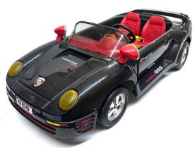 A scarce T.T. Toys (Italy) children's electrically operated Porsche 959 Turbo, circa 1989-1990,