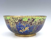 Daisy Makeig-Jones for Wedgwood, a Fairyland lustre Imperial bowl, the interior decorated in the
