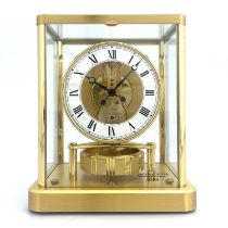 Jaeger Le Coultre, a gilt brass Atmos clock, Cal 540, thirteen jewel Swiss movement, Serial No.