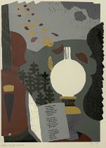 Kenneth Rowntree (British, 1915-1997), Chanson D'Automne, signed l.l., screenprint in colours No.