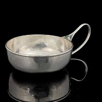 Charles Robert Ashbee for The Guild of Handicraft, an Arts and Crafts silver porringer bowl,