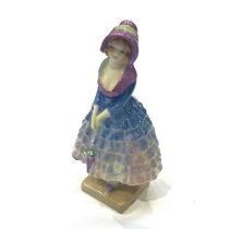 A Royal Doulton miniature figure, Priscilla M14, 10cm high