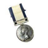 A Royal Navy General Service medal issued retrospectively in 1849, with Syria clasp (commemorating