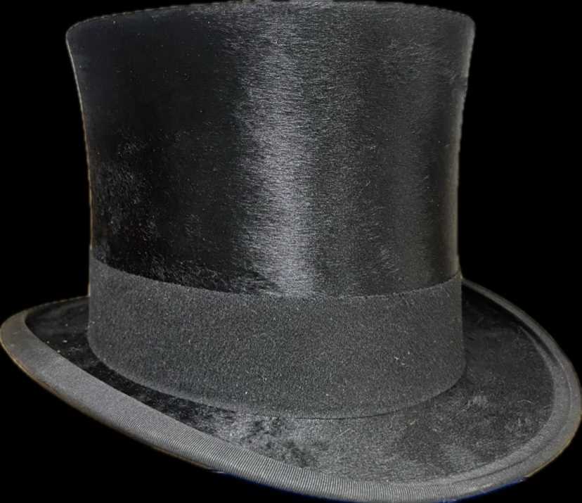 Black Silk Top Hat with original Woodrow, Picadilly case - Image 2 of 6