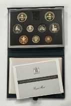 Twenty Royal Mint Proof Year sets, all cased 1980 - 1999 (20)
