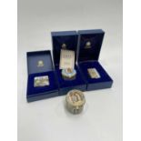 Three Halcyon Days Limited Edition enamelled trinket boxes, including Mulberry Hall, York No 21/500,