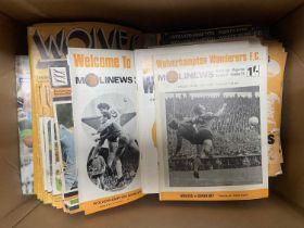 A collection of over 200 football programmes, fully catalogued, featuring fixtures with major and