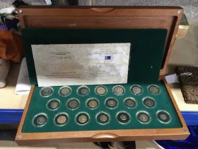 Royal Mint The Roman Empire, Emperors of the 3rd and 4th centuries AD, 20 coin collection, with