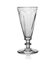 Gordon Russell for Stevens and Williams, an Arts and Crafts Lygon wine glass, circa 1922, Writhen