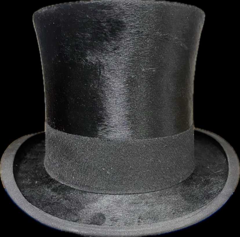 Black Silk Top Hat with original Woodrow, Picadilly case - Image 3 of 6