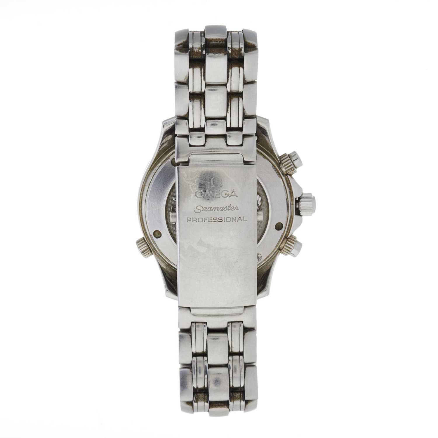 Omega, a Seamaster Professional chronograph bracelet watch - Image 2 of 3