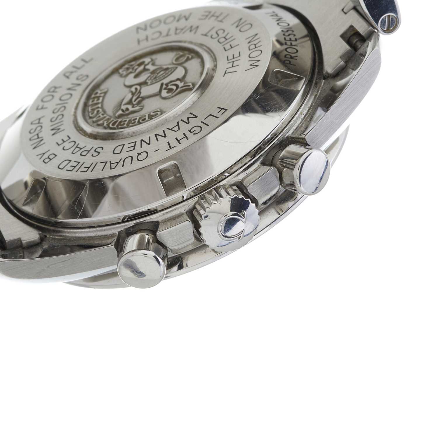 Omega, a stainless steel Speedmaster bracelet watch - Image 3 of 3